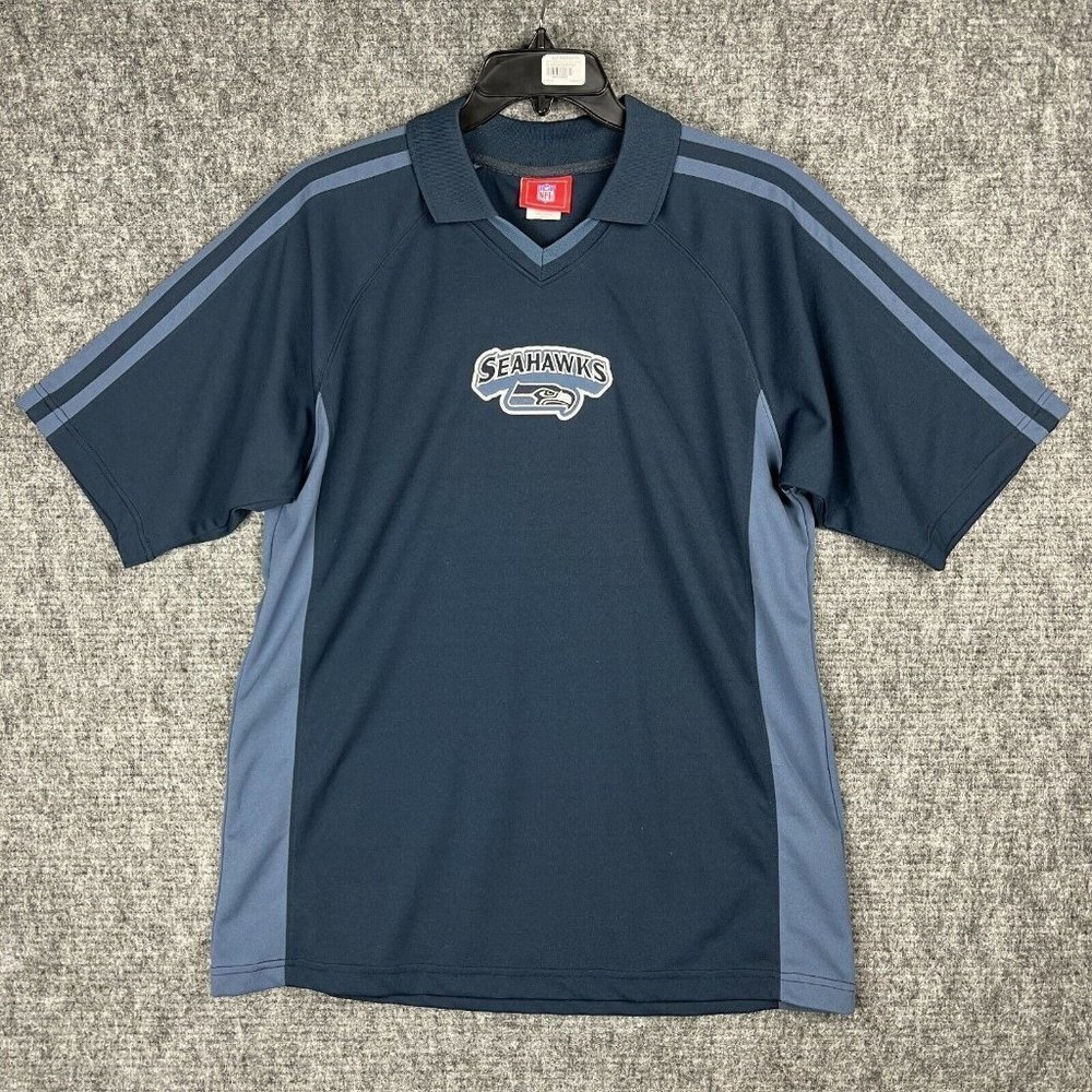 Seattle Seahawks Medium Polo Golf NFL / 4.99 SHIPPING